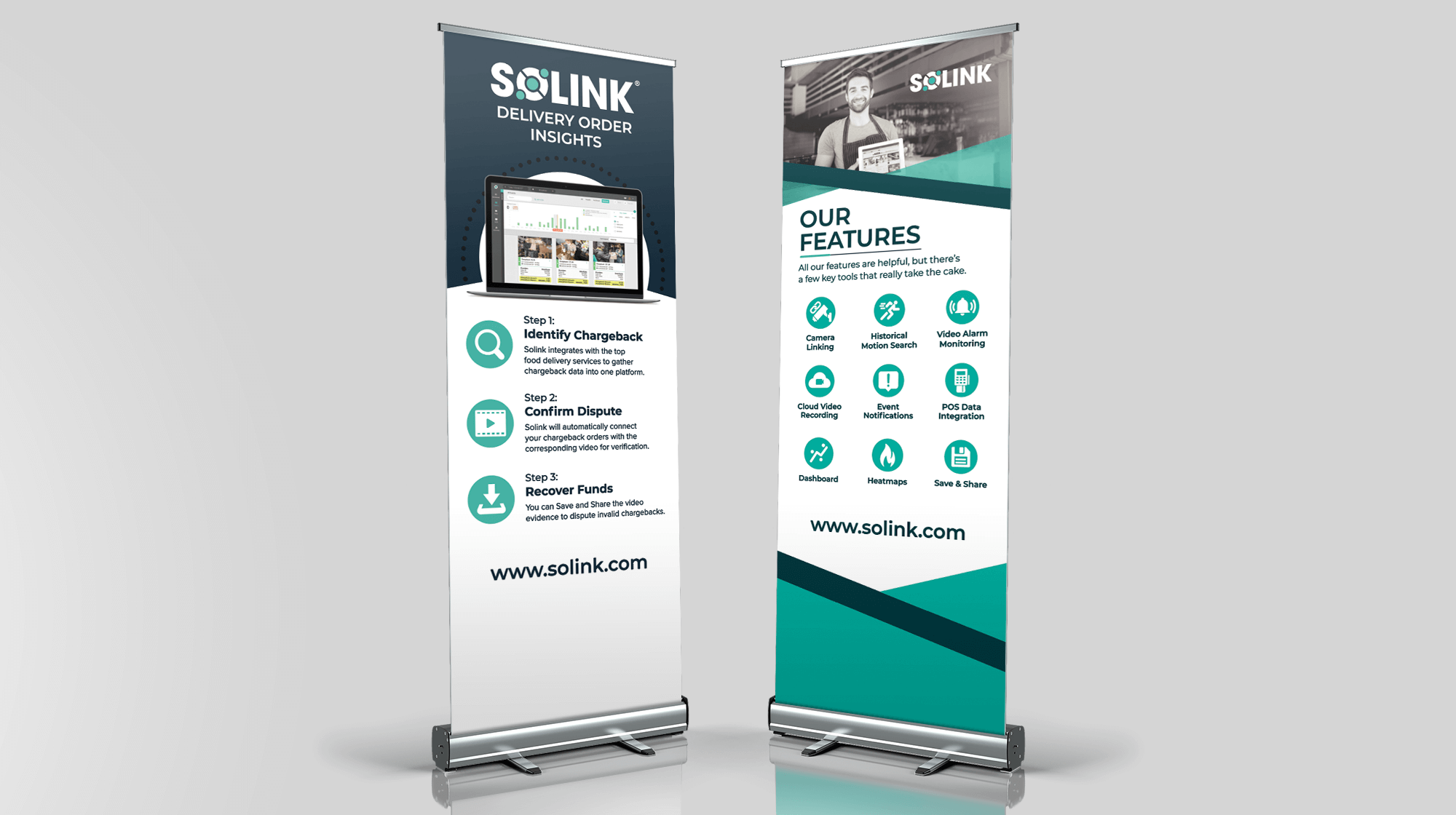 2 Solink banners